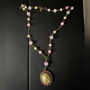 Vintage 1928 signed necklace